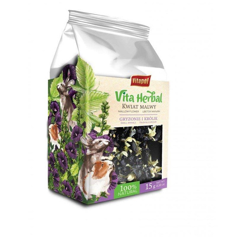 Przysmak dla gryzoni Vitapol Herbal kwiat malwy 15g