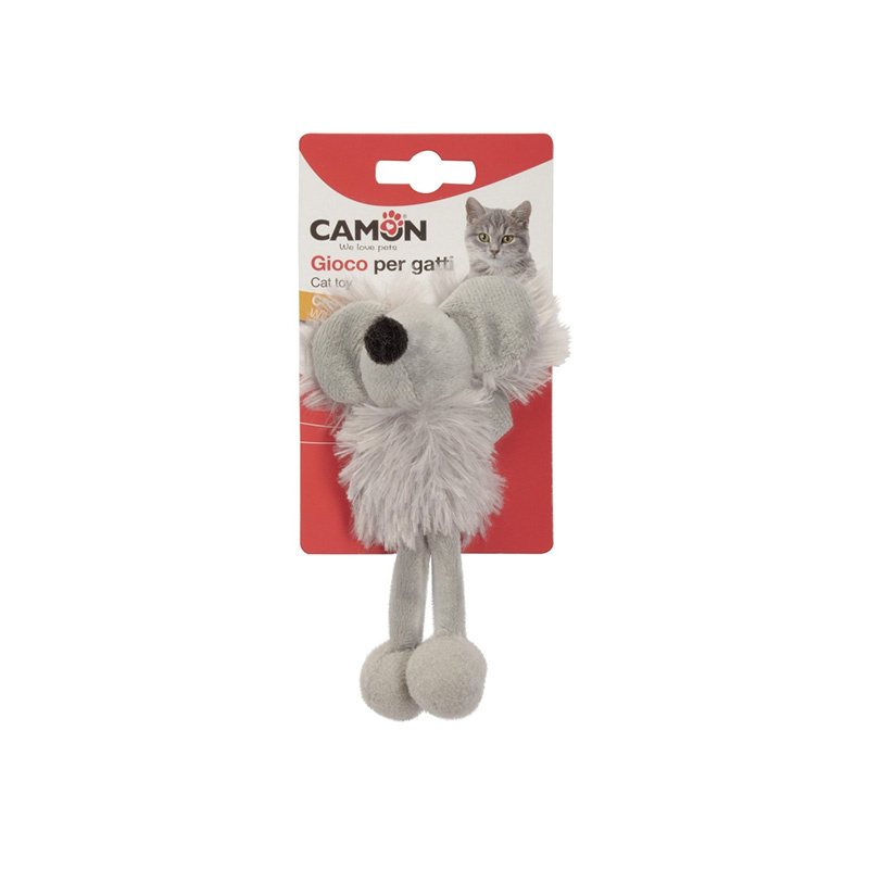 Camon Cat Toy zabawka dla kota mysz z dużymi uszami i kocimiętką