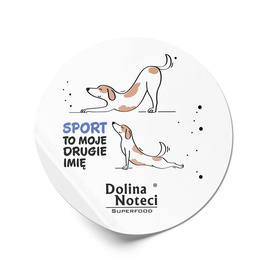 Naklejka Vlepka Dolina Noteci Sport To Moje Drugie Imię