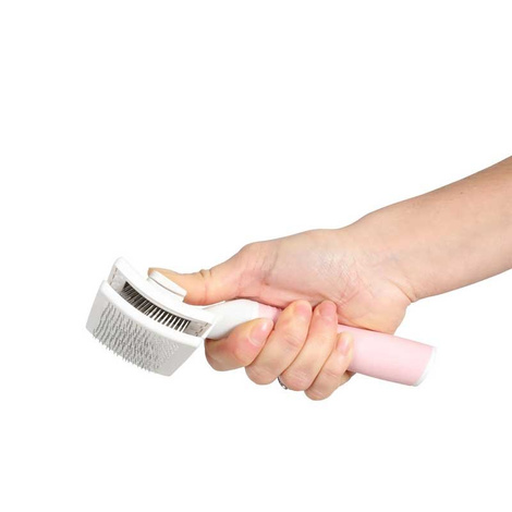 Zolux Anah Szczotka z wysuwanymi igłami dla kotów mała