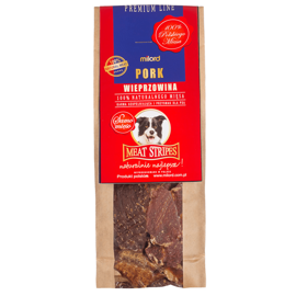 Milord Przysmak dla psa wieprzowina płaty 80 g