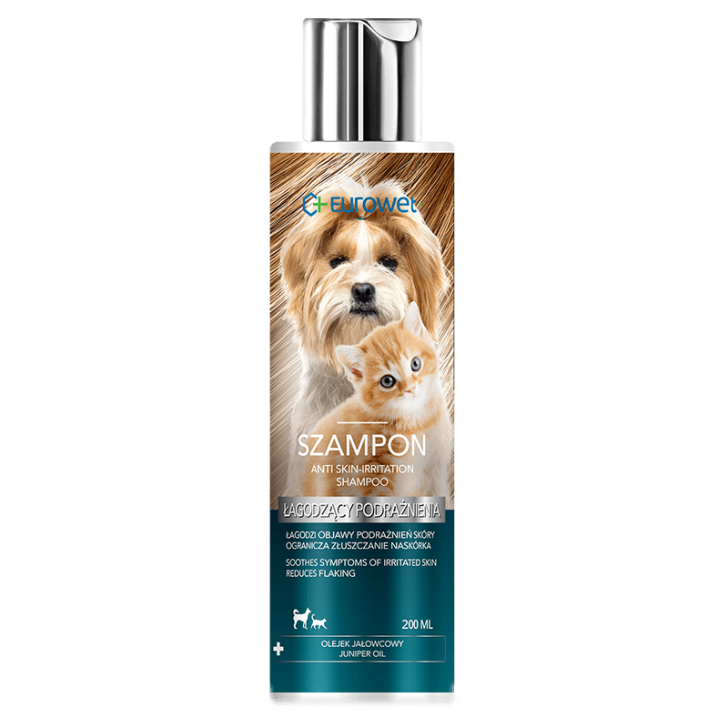 Szampon dla psów Eurowet Łagodzący podrażnienia skóry 200 ml