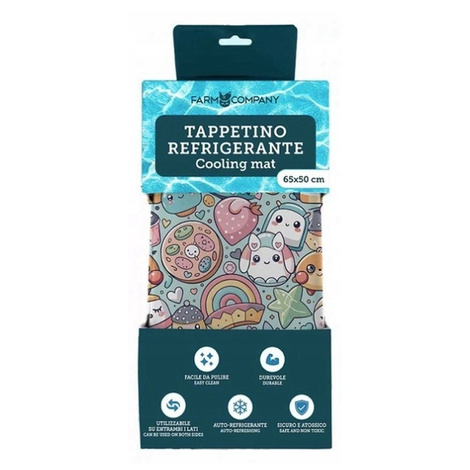 Farm Company Mata chłodząca żelowa dla psa Kawaii 65x50 cm