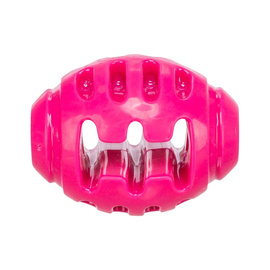 Trixie Soft & Strong Zabawka dla psa różowa piłka rugby 10 cm
