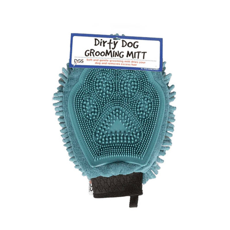 Dirty Dog Rękawica pielęgnacyjna turkusowa 25x18cm
