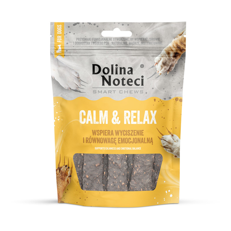 Dolina Noteci Smart Chews Calm & Relax Przysmaki funkcjonalne dla psa wspierające redukcję stresu 7 szt.