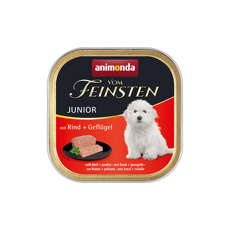 Karma dla psa Animonda vom Feinsten Dog Junior Wołowina i Drób 150g