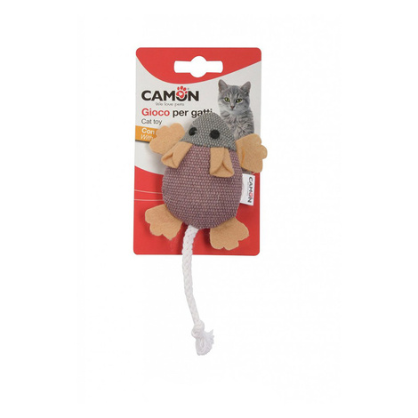 Camon Cat Toy zabawka dla kota mysz dżinsowa mała
