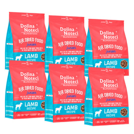 Dolina Noteci Superfood danie z jagnięciny Junior karma suszona dla psa 6 x 1 kg