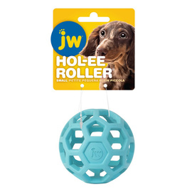 JW Pet Hol-ee Roller small piłka ażurowa dla psa błękitna 8,7 cm
