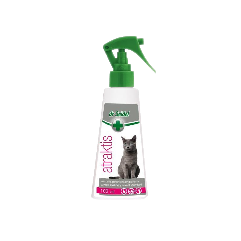 Preparat przywabiający z kocimiętką dla kota Dr Seidel Atraktis 100 ml