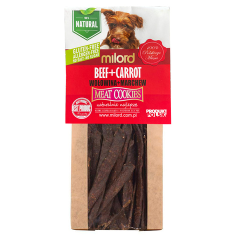 Milord Ciastka dla psa wołowina i marchew 80 g