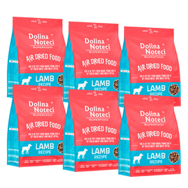 Dolina Noteci Superfood danie z jagnięciny karma suszona dla psa 6 x 1 kg
