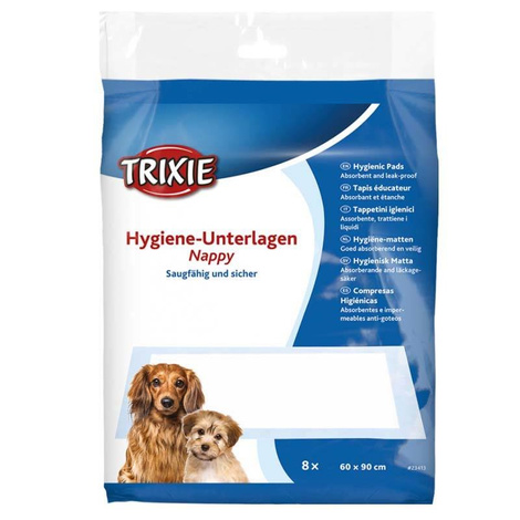 Trixie podkłady dla psa szczeniaka do nauki załatwiania się w kuwecie lub na zewnątrz 60 x 90 cm