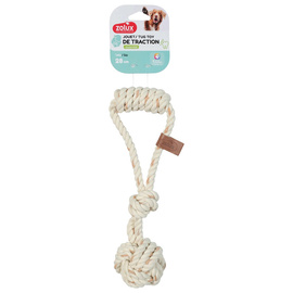 ZOLUX Szarpak węzeł LEATHER TOUCH 28 cm