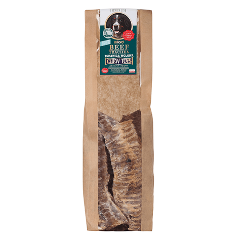 Milord Gryzak dla psa suszone tchawice wołowe długie 400 g