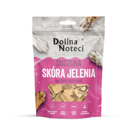 Dolina Noteci Natural Treats Deer Skin skóra jelenia przysmak dla psa 100 g