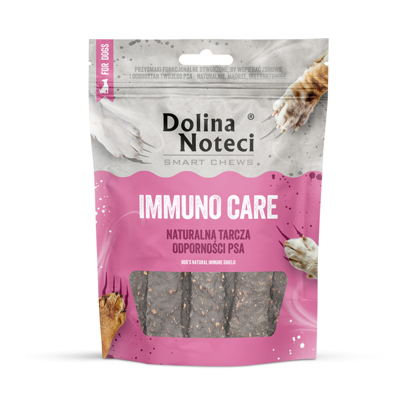 Dolina Noteci Smart Chews Immuno Care Przysmaki funkcjonalne dla psa wspierające odporność 7 szt.