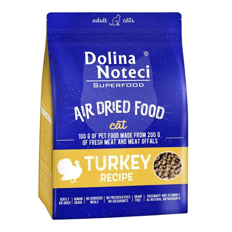 Super Oferta Dolina Noteci Superfood danie z indyka karma suszona dla kota 1 kg