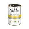 Mokra karma dla psa Dolina Noteci Premium Senior bogata w kurczaka z marchewką i bazylia puszka 400 g