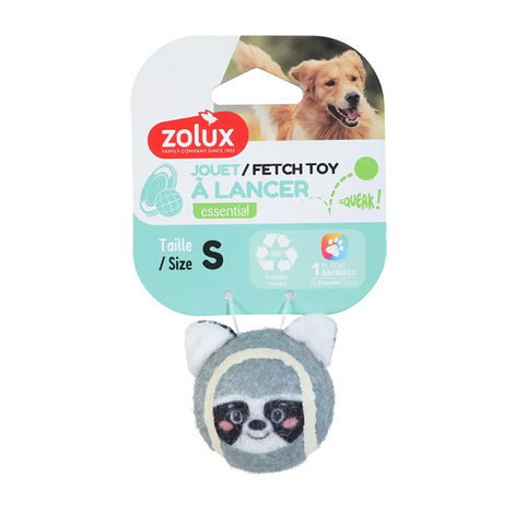 Zolux Zabawka dla psa piłka tenisowa Szop pracz S