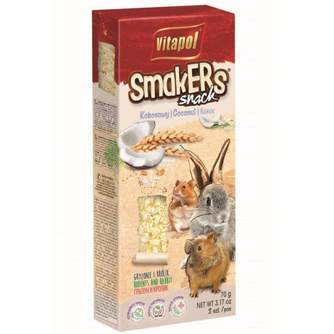 Pokarm dla gryzoni Vitapol Smakers Kokos 70 g 2 szt.