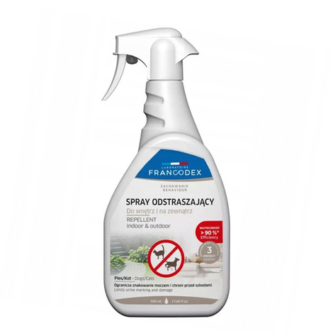 Francodex Spray odstraszający do wnętrz i na zewnątrz 500 ml