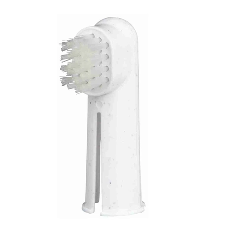 Trixie Zestaw do pielęgnacji zębów dla psa pasta 100 ml + 3 Szczoteczki