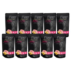 Mokra karma dla psa Piper Platinum Pure indyk z ziemniakami zestaw 10 x 150 g