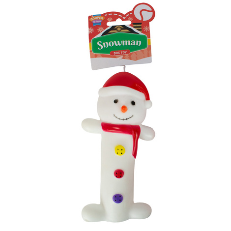Cooper & Pals Świąteczna zabawka gryzak dla psa Bałwanek 20 cm