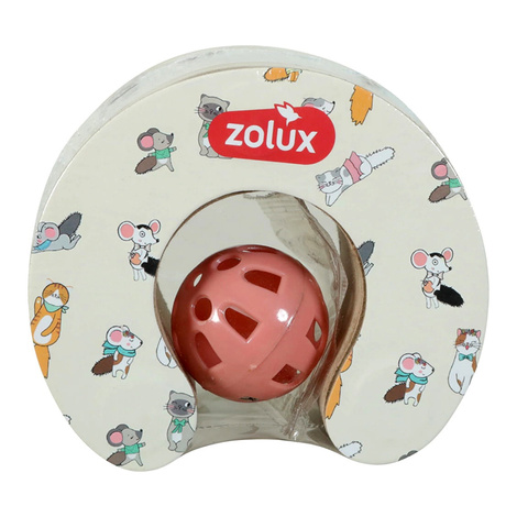 Zolux Chatouille Drapka składana 4w1 z piłką i kocimiętką innowacyjna zabawka dla kota 20 cm