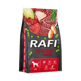 Sucha karma dla psa Rafi z wołowiną worek 3 kg