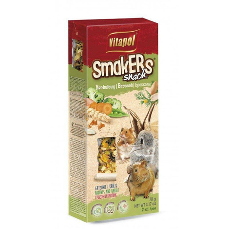 Pokarm dla gryzoni Vitapol Smakers Brokułowy 70 g 2 szt.