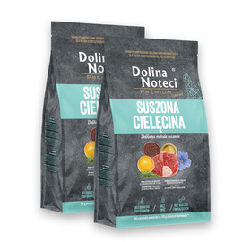 Dolina Noteci Premium Karma suszona dla kota po sterylizacji cielęcina zestaw 2 x 2 kg
