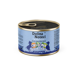 Dolina Noteci Superfood Karma mokra dla psów małych ras cielęcina i serca z kaczki 185 g