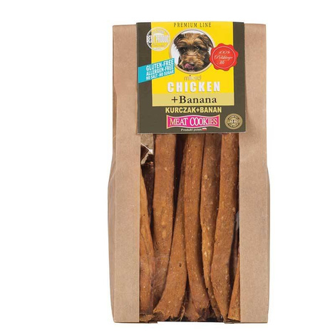Ciastka dla psa Milord z kurczakiem i bananem 80 g
