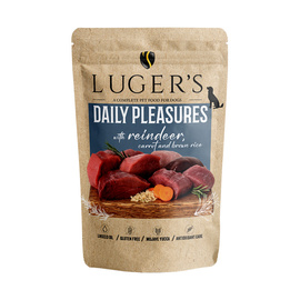 Karma mokra dla psa Luger's Daily Pleasures z reniferem, marchewką i ryżem brązowym 500 g