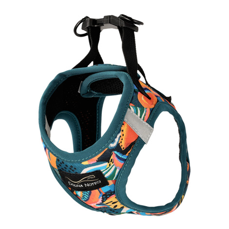 Dolina Noteci Szelki bezuciskowe z siatką dla psa Tropikalna Przygoda S
