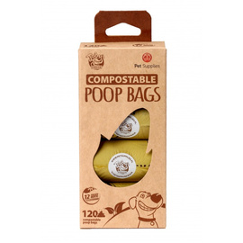 Toby's Choice kompostowalne worki na odchody 120 szt.