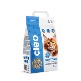 Cleo Żwirek dla kota bentonitowy COMPACT 5 l
