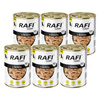 Mokra karma dla psa Rafi Classic z drobiem zestaw 6 x 1240 g