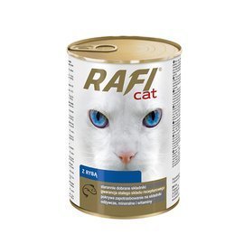 Mokra karma dla kota Rafi Cat z rybą 415 g 