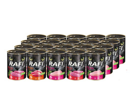 Mokra karma dla kotów dorosłych Rafi Cat mix 20 x 400 g