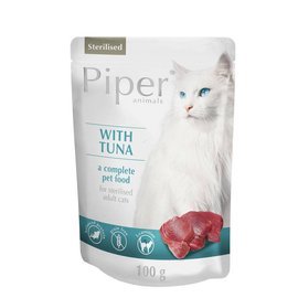 Mokra karma dla kotów sterylizowanych Piper Animals Sterilised z tuńczykiem 100 g