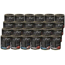 Mokra karma dla psa senior Piper Animals Mix smaków zestaw 24 x 400 g