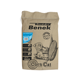 Żwirek dla kota Certech Super Benek Corn Cat Bryza Morska 25 L