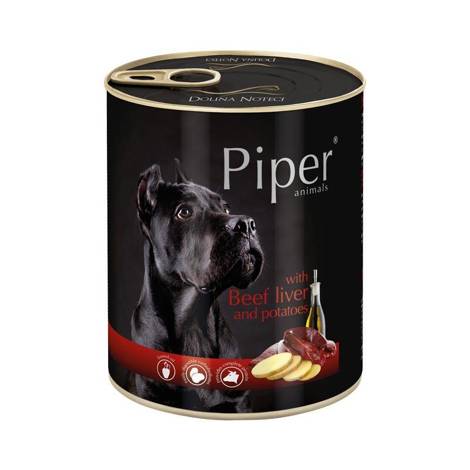  Mokra karma dla psa Piper Animals z wątrobą wołową i ziemniakami 800 g