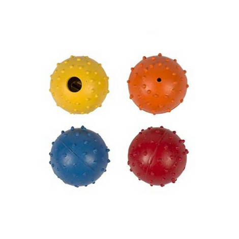 DUVO+ zabawka gumowa piłka z dzwonkiem 5 cm