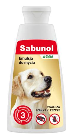 Emulsja przeciw pchłom Sabunol dla psa 150ml