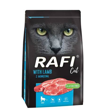 Karma sucha dla kota Rafi Cat z jagnięciną 7 kg 